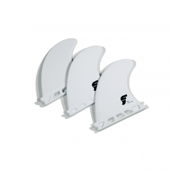 Futures Fins F4 437 (Thruster set) – Standard White