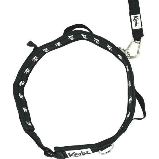 Padded Black Waist Belt- חגורת מותן לווינג