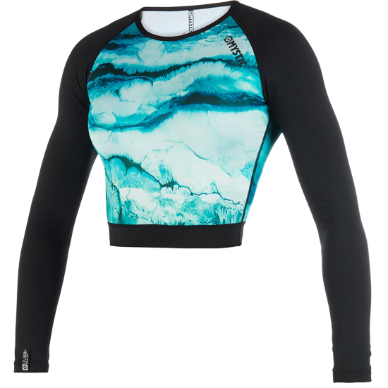 DAZZLED LONGSLEEVE CROPTOP